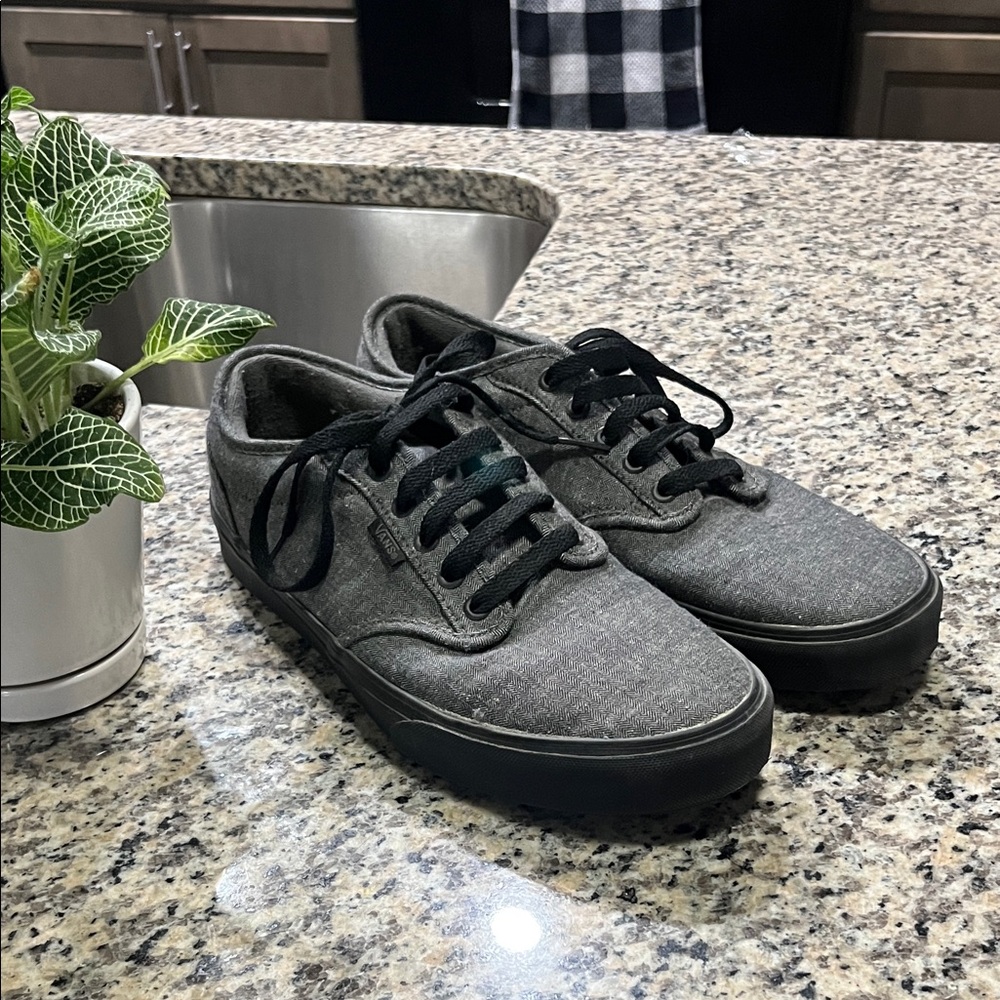 Vans Gray Canvas Men's Sneakers